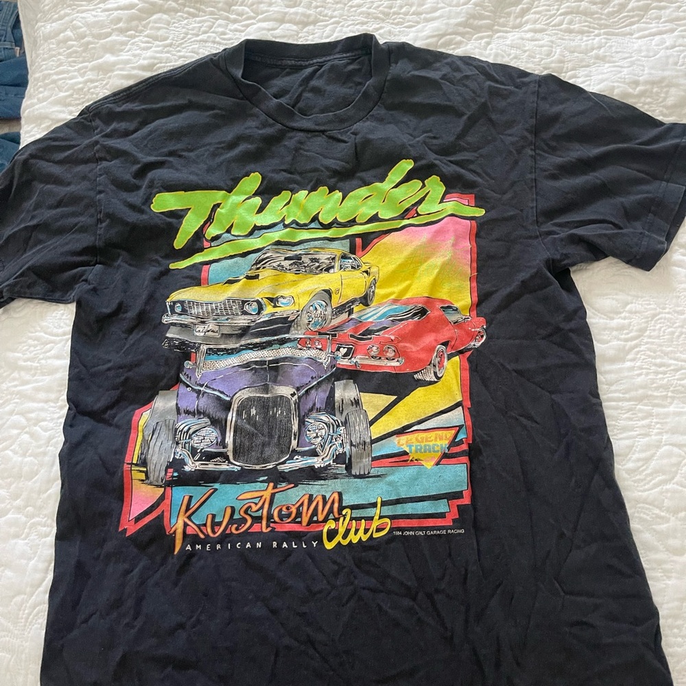 Brandy Melville Graphic Tee "Rita Thunder"